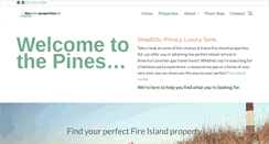 Desktop Screenshot of fireislandpines.com